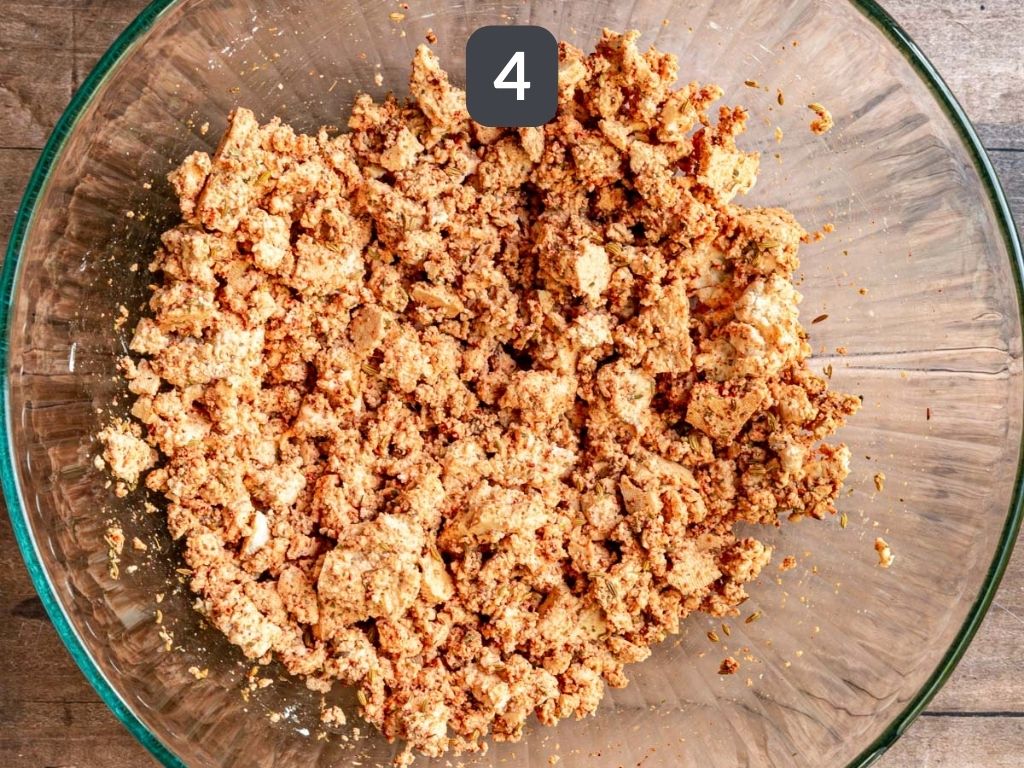 Tofu Breakfast Sausage Crumbles